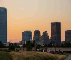 skyline of OKC