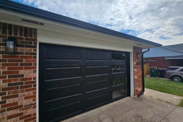 Modern garage doors in Oklahoma by total door solutions